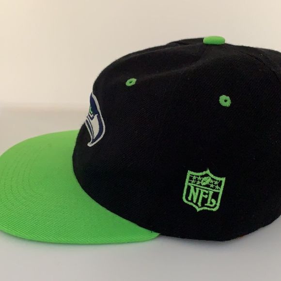 Seattle Seahawks NFL Snap Back Adjustable Hat - Picture 2 of 6